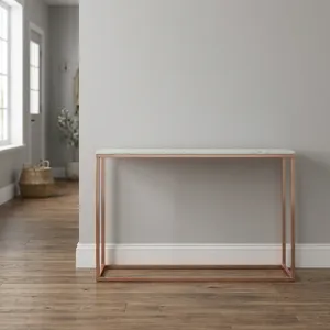 Modern <b>Marble</b> <b>Top</b> Metal Frame <b>Console</b> <b>Table</b> Minimalist Design Hallway Furniture coffee <b>Table</b> - Product Image 2