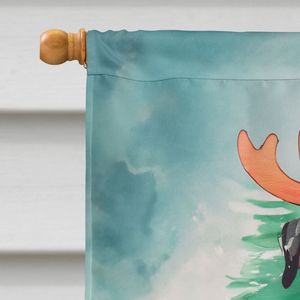 Boxeador grande de poliéster Multicolor, Bandera de Casa de Navidad, poste de manga de porche, cartel decorativo para patio, ilustraciones, letrero de césped para colgar en la pared - Product Image 3