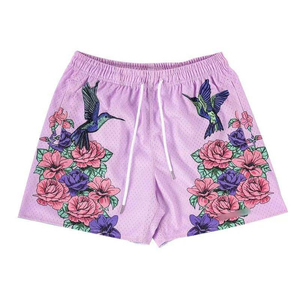 Shorts décontractés d'été pour enfants, trois couleurs, vente en gros d'usine, 100% polyester respirant, taille élastique, pour garçons et filles - Product Image 1