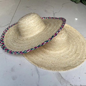 Les chapeaux sombrero du Mexique, disponibles en tailles adultes et enfants, sont un chapeau de fête préféré en 2026, reconnus pour leur qualité. - Product Image 1