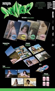 อัลบั้มมินิชุดที่ 3 ของเอสปา My World รุ่น Intro ฉบับสุ่ม แผ่นซีดีเคป๊อปภาษาเกาหลี - Product Image 3