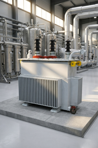Transformateur robuste de 800 kVA refroidi à l'huile, classe de tension 20 kV, sortie secondaire 400 V, fréquence 50 Hz, système de refroidissement ONAN ONAF - Product Image 5