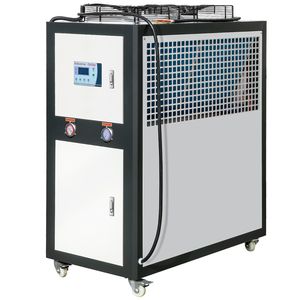 Enfriador de Agua Industrial de 6 HP Refrigerado por Aire con Capacidad de Enfriamiento de 15,100 Kcal/h, Condensador de 16 Galones para Equipos de Refrigeración - Product Image 1