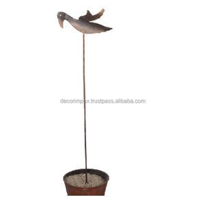 New Design Flower Leaf Shaped <b>Garden</b> Stick Wholesale Metal <b>Garden</b> <b>Stake</b> Elegant Iron Flower Plant Stick Durable Quality - Product Image 5