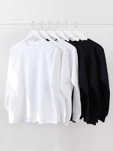 Sweat-shirt personnalisé à col rond pour homme, pull molletonné chaud et décontracté en coton 100% doublé, à manches longues et couleur unie pour garçons - Product Image 5