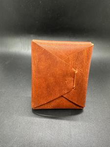 Portefeuille en cuir authentique sans couture, design minimaliste, fin et discret pour poche avant, porte-cartes, prix d'usine LSSW-0031 - Product Image 5