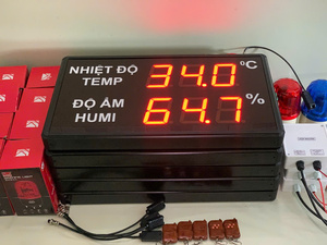 Sensor Industrial de Temperatura y Humedad con Pantalla LED |   AT-THMT-T – Disponible como OEM - Product Image 2
