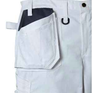 Pantalons de travail blancs pour hommes SUMROOS, sur mesure, de haute qualité, vente en gros, taille personnalisée - Product Image 4
