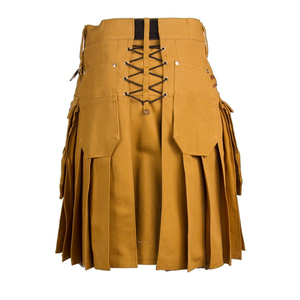 Venta al por Mayor de Kilt Escocés Personalizado de Alta Calidad, Tartán Tradicional Moderno, Prenda Utilitaria para Hombre y Mujer, Moda Highland, Tela Personalizada - Product Image 4