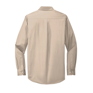 Chemises habillées formelles premium pour hommes 2026, col rabattu gaufré, 100 % coton, manches longues, respirantes, collection extérieure, direct usine - Product Image 6