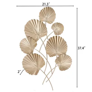 Premium Handmade <b>Decorative</b> Iron <b>Wall</b> Sculpture Luxury Designer CollectionMinimalist Eco-Friendly Metal <b>Wall</b> Art Nature Theme - Product Image 3
