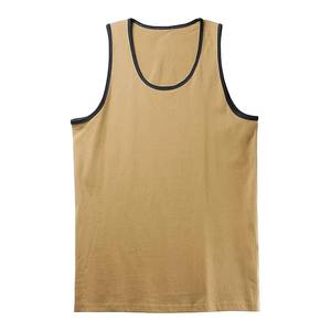 Camiseta sin Mangas para Hombre de Primera Calidad, Corte Regular, Transpirable, Tejida, Informal, para Gimnasio y Fitness, 100% Algodón, Cuello Redondo - Product Image 5