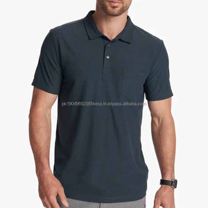 Polo de travail pour homme de haute qualité, coupe classique, polo en gros - Product Image 1