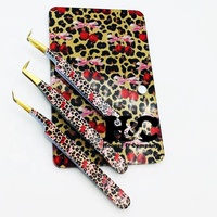 Boîte à cils magnétique personnalisée en acrylique cerise, motifs cœur, papillon, fleur, outil de beauté pour extensions de cils, écologique et réutilisable
