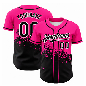 Camisetas de Béisbol Personalizadas de Primera Calidad, Sublimadas, de Secado Rápido, Transpirables, 100% Poliéster, Unisex, Camiseta Deportiva Corta - Product Image 2