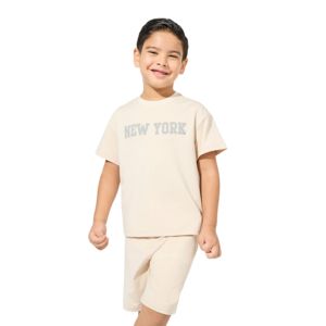 Conjunto de Verano de Dos Piezas para Niños, Estilo Casual, Camisa y Pantalones Cortos a Rayas de Algodón para Bebés - Product Image 3