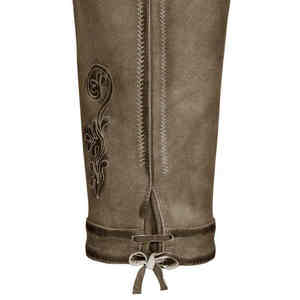 Lederhosen pour hommes pour l'Oktoberfest avec logo personnalisé – Costume traditionnel bavarois classique avec bretelles réglables – Fabrication OEM sur mesure - Product Image 4