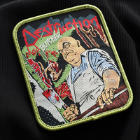 Insignes de commandement aérien, patchs tissés haute précision et patchs tissés personnalisés avec support pour vêtements de travail spécialisés