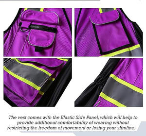 Chaleco de Seguridad Reflectante de Alta Visibilidad, Superventas, para Mujer, Color, 100% Poliéster - Product Image 5
