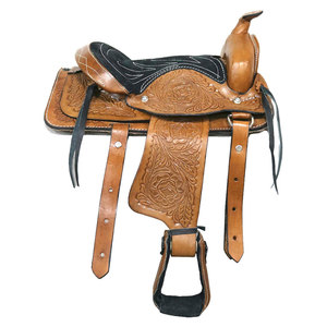 Silla de montar western de construcción duradera para viajes de larga distancia, a la venta en línea. - Product Image 1
