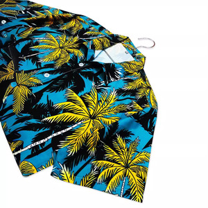 Chemise Hawaïenne Florale pour Homme Imprimée Respirante à Manches Courtes Séchage Rapide Coupe Ample Vêtement de Vacances d'Été - Product Image 3