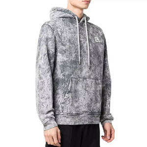 Impression personnalisée du logo, sweats à capuche de haute qualité, sweats à capuche délavés à l'acide, fabrication au Pakistan, sweats à capuche délavés à l'acide - Product Image 3