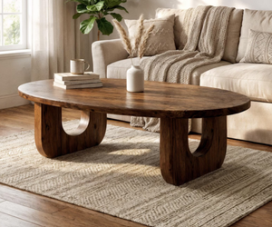 Meubles de salle à manger uniques et personnalisés, style antique et moderne, table basse en bois de manguier, table à manger en bois massif, dernière collection. - Product Image 5