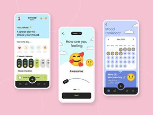 Application mobile professionnelle de journal d'humeur avec analyse des émotions, enregistrements quotidiens et service de développement d'applications Android et iOS - Product Image 3