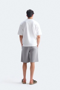 T-shirts pour hommes grande taille, style hip-hop, surdimensionnés, 100% coton, manches courtes, col rond, respirants, écologiques, personnalisables, vente en gros - Product Image 4