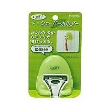 Porte-rasoir feuille verte Inomata - Product Image 1