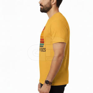 T-shirt Western Premium pour homme, col rond classique, en coton, pour un style décontracté et un confort quotidien. - Product Image 5