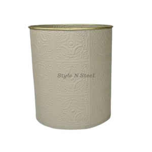 Jardinière décorative en fer thermolaqué, durable, multi-usages, pour intérieur, avec drainage - Product Image 1