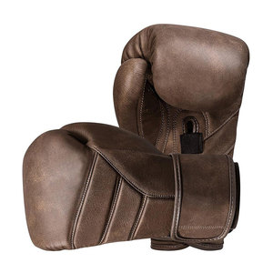 Best Quality Genuine Leather MMA Boxing <b>Gloves</b> Custom Logo <b>Moisture</b> Wicking for Men Boxing <b>Gloves</b> - Product Image 3