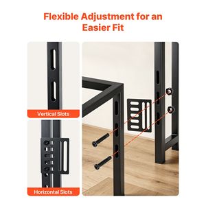 Cabecera de Cama King Size con Luces LED, 2 Estantes de Almacenamiento, 3 Tomas de Corriente y 3 Puertos USB, Estructura Resistente de Acero al Carbono - Product Image 6