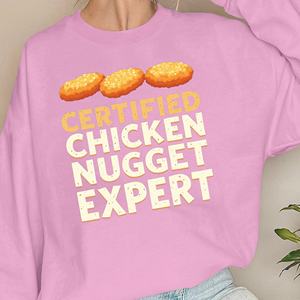 Sudaderas de mujer CERTIFIED CHICKEN NUGGET EXPERT - Product Image 5
