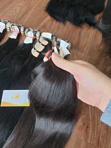 Tape-In Single Donor HD Lace Straight Style Bundle Virgin <b>Bleached</b> 100% Cuticle Aligned Vietnam Light Color Invisible Tape <b>Thick</b> - Product Image 6