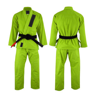 Uniforme de compétition pour adultes en Jiu Jitsu et Karaté, uniforme tout usage pour l'entraînement en Jiu Jitsu et Karaté, uniforme en coton pré-rétréci - Product Image 1