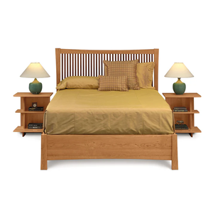 Wholesale Mission Style Solid Wood Storage <b>Bed</b> |Functional Solid Wood Panel <b>Bed</b> with Drawers - Product Image 3