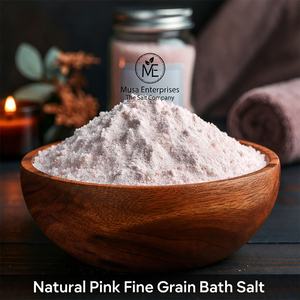 Sal de Baño del Himalaya Natural Rosa Tallada, Cristal Mineral Moderno, Terapia de Spa Relajante y Calmante, Desintoxicación Aromática, Cuidado de la Piel Premium - Product Image 5