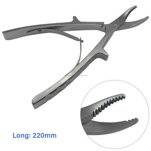 กรรไกรตัดกระดูกสะโพกสำหรับศัลยกรรมกระดูกและข้อ ยี่ห้อ WORLD PRECISION SURGICAL พร้อมที่จับแผ่นกระดูก  วัสดุสแตนเลส - Product Image 1