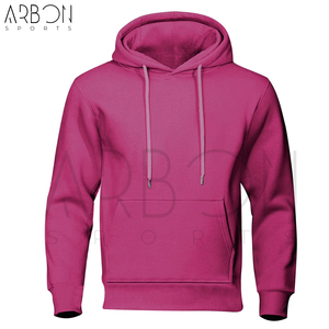Service OEM ODM, Sweat-shirts à capuche en molleton de coton uni, manches longues, confortables, nouveau design, tendance, nouvelle arrivée, fournisseur de qualité - Product Image 2