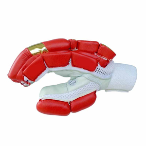 Guantes de Bateo de Cricket Hechos a Medida, Ambidiestros, de Cuero de Alta Calidad, Transpirables, Ligeros, Duraderos y Personalizables - Product Image 2