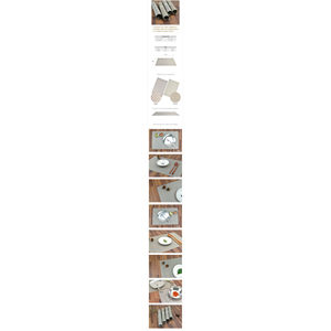 Korean Fiber Optic Woven <b>Table</b> Placemat Single <b>Table</b> Mat <b>Waterproof</b> <b>Table</b> <b>Cover</b> - Product Image 2