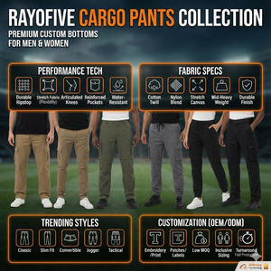Pantalones Cargo para Hombre, Lavado Intenso Personalizado, Jeans Azules de Pierna Ancha, Pantalones Cargo de Alta Calidad - Product Image 4
