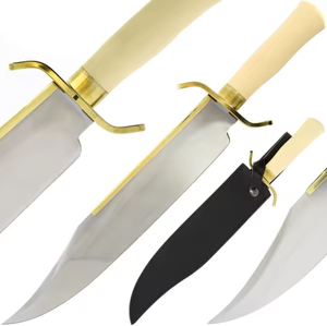 Couteau de chasse Bowie en acier Damas de qualité supérieure, personnalisable, vente en gros OEM/ODM, PRESTIGE BLADES, qualité industrielle, pour le camping et la pêche - Product Image 5