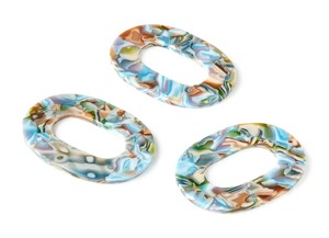 Resin Ear Ring Fashion Jewelry Earrings with Angel Style Best Design for Stylish Women Wear - Product Image 2