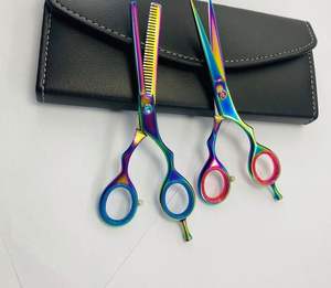 Ciseaux de coiffure en acier inoxydable de haute qualité avec étui en cuir, usage commercial et domestique, modèle HI-HCS-1292 - Product Image 5