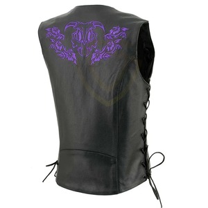 Chaleco de Cuero para Mujer, Diseño 2026, Precio Económico, Personalizable, Alta Calidad, MOQ Bajo, Venta al Por Mayor - Product Image 3