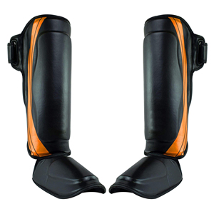 Espinilleras de Boxeo Unisex de PU Ecológicas, 1 cm de Grosor, Resistentes al Desgaste, Equipo de Protección para Entrenamiento de Artes Marciales - Product Image 6