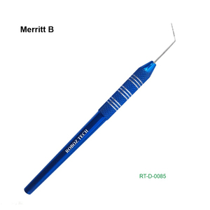 Explorer dentaire manuel ergonomique à une extrémité CP18 RT-D-0084 certifié CE Classe I, garantie 2 ans, en acier inoxydable Roboz - Product Image 5